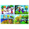 thumbnail image 2 of Melissa &amp; Doug Four Seasons Cardboard Floor Puzzle, Set of 4, 2 of 2