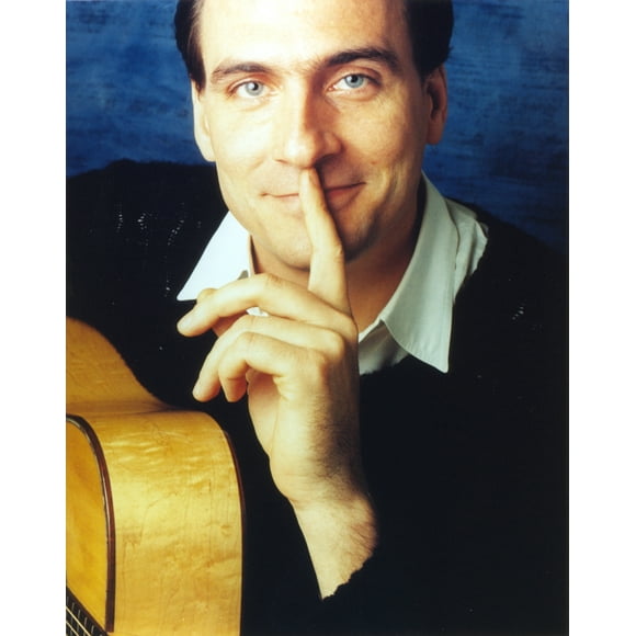 James Taylor Holding Guitar Portrait Photo Print (8 x 10)