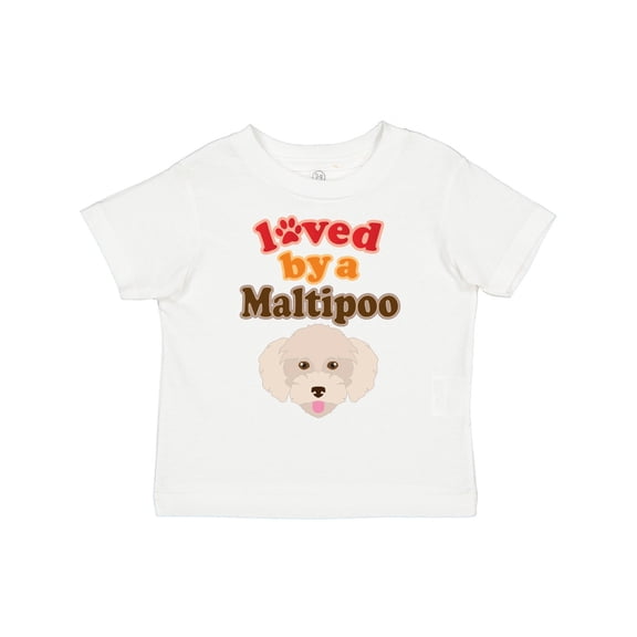 Inktastic Maltipoo Dog Gift Poodle Maltese Boys or Girls Toddler T-Shirt