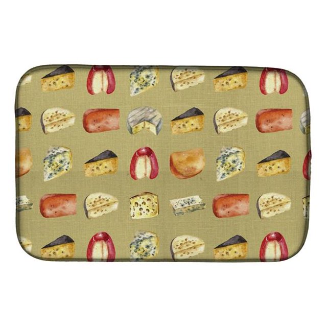 Carolines Treasures BB5199DDM Cheeses Dish Drying Mat