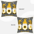 thumbnail image 3 of Kll Bee Kind Decorative Throw Pillow Covers Velvet Soft For Couch Sofa Bedroom Living Room Outdoor -20"X20", 3 of 8