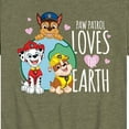 thumbnail image 3 of Paw Patrol - Loves Earth - Toddler And Youth Short Sleeve Graphic T-Shirt, 3 of 6