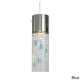 thumbnail image 2 of Woodbridge Lighting Gem Metal LED Mini Pendant with Strings in Rudy Red, 2 of 4