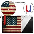 thumbnail image 5 of The Stars and Stripes Mailbox Covers The Old Glory American National Flag Mail Box Cover Magnetic Standard Size 18x21 Inches Decorative for Flag Day Independence Day Outside Garden Yard, 5 of 6
