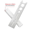 thumbnail image 2 of Multi Angle Ruler Movable Template Angle Measuring Model Tool Instrument Brick Tile Wood Corner Foldable Protractor, 2 of 8