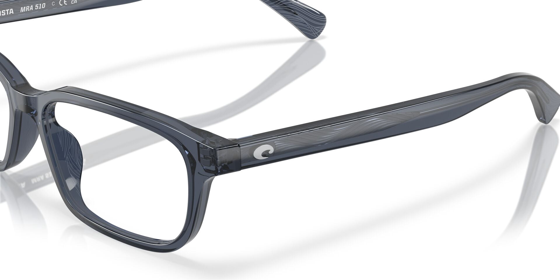Costa Del Mar Unisex Size 53 MRA 510 Optical Eyeglasses, Abyss Blue/Demo Lens