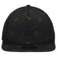 thumbnail image 2 of Men's New Era  Black Dallas Cowboys Gummy Golfer Snapback Hat, 2 of 5