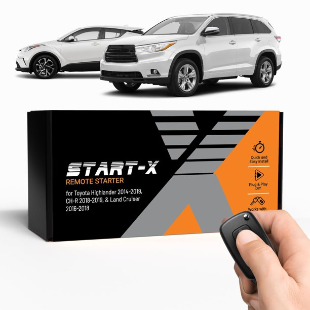 Kit de arranque remoto Start-X para Toyota con encendido por botón 2014-19
