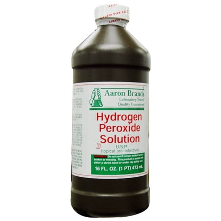 Aaron Brands 3% Hydrogen Peroxide Antiseptic, 16 Fl. Oz.