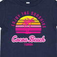 thumbnail image 4 of Inktastic Summer Enjoy the Sunshine Cocoa Beach Florida in Pink Boys or Girls Baby T-Shirt, 4 of 5