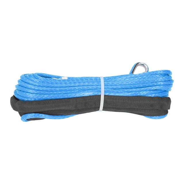 Winch Cable, 5500lbs Capacity 4.8mmx15m Waterproof ATVs Towing Line For UTV For Trailer Blue,Red