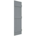 thumbnail image 3 of Ekena Millwork 14 in. W x 59 in. H Builders Edge, Standard Four Board Joined (3 Batten), Board-n-Batten Shutters, Includes Matching Installation Spikes (Per Pair), 945 - Platinum, 3 of 11