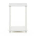 thumbnail image 3 of Furinno SIMPLISTIC End Table in Small in White/White, 3 of 6
