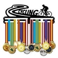 thumbnail image 6 of Competition Medal Holder Cycling Theme Medals Display Frame Mountain Biking Iron Medal Hook for Competition Medal Holder Display Wall Hanging, 6 of 9