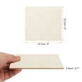 thumbnail image 2 of 20pcs Cuadrados de Madera Sin Terminar 5" x 5" x 0.1" Rodajas de Madera Naturales Recortes Azulejos para Manualidades DIY, 2 of 5