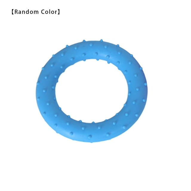 Chewing Toy Round Circle Biting Trainer Pet pet chewing circle Teeth Cleaning Toy Pet Outdoor Supplies Color Random