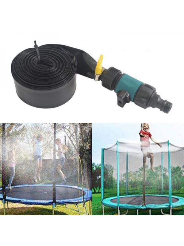 Trampoline Sprinkler for Kids Outdoor Trampoline Backyard Water Park Sprinkler 
