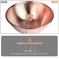 thumbnail image 5 of Wollet 99.9% Pure Copper Mixing Bowl for Salad, Diameter- 7.87 inches, Height:3.1 inches, 5 of 8