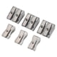 thumbnail image 2 of 6 Pcs Metal Pencil Sharpeners, Single and Dual Hole Pencil Sharpeners Manual Art Sharpeners for Colo, 2 of 5
