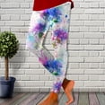thumbnail image 2 of Women's Casual Fashion Tie Dye Printed Tights Lifting Fitness Sports Leggings Yoga Pants, 2 of 2