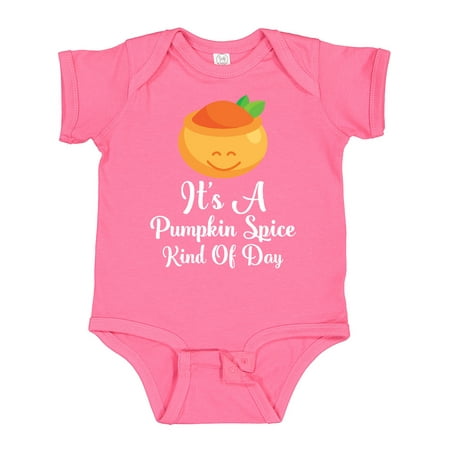 

Inktastic Pumpkin Spice Day Autumn Flavor Gift Baby Boy or Baby Girl Bodysuit