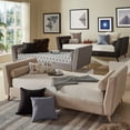 thumbnail image 2 of iNSPIRE Q  Sonja Linen/Foam/Wood Modern Daybed, 2 of 5