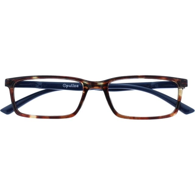 OPULIZE Lunettes de Lecture Unisexes Lumière Bleue 2 Pack