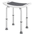 thumbnail image 1 of Height Adjustable Shower Chair Padded Bath Seat for Senior,, 1 of 7