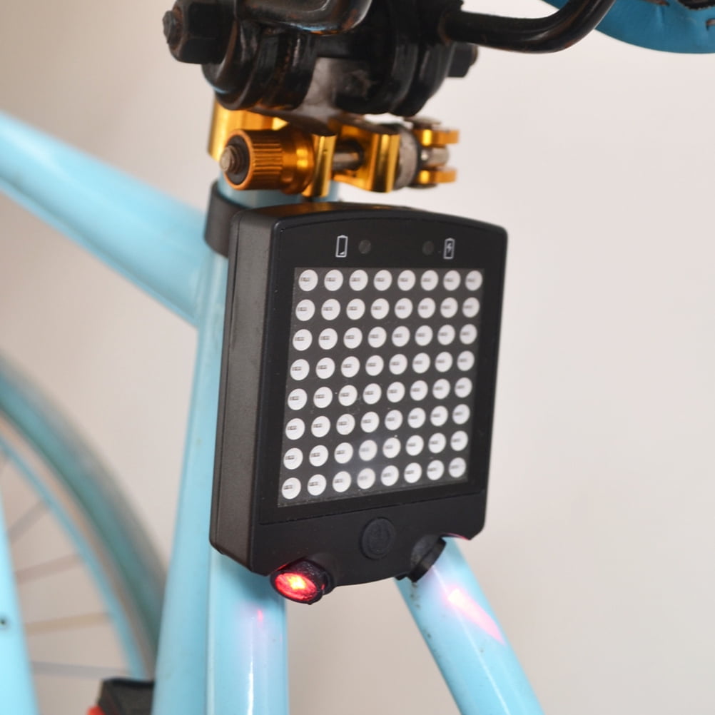 Bright 64 LED Wireless Turn Signals Bike Light
