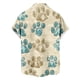 thumbnail image 3 of TaTaai Men's Valentine's Day Print Shirt, Short Sleeve Button Down Casual Blouse, Romantic Summer Top Gift, 3 of 4