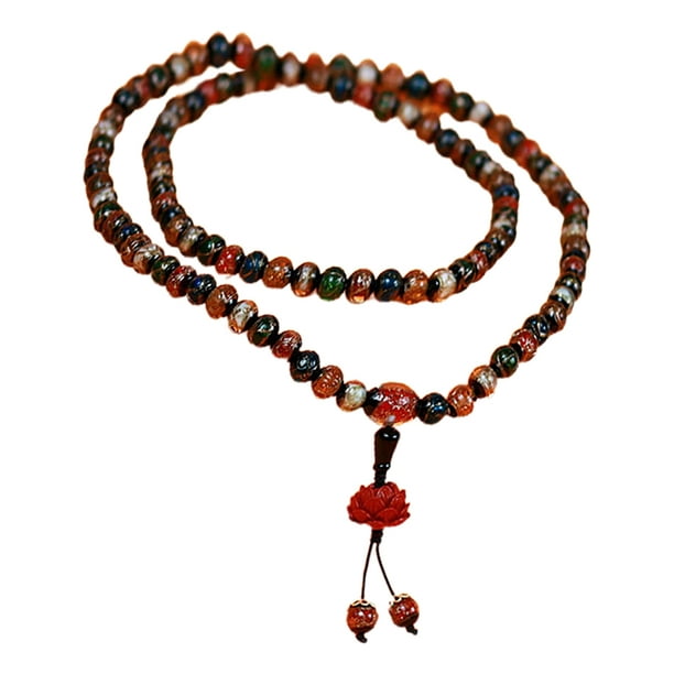 108/36 Mala Beads Bracelet Healing Gemstone Yoga Meditation Hand