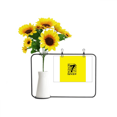 thumbnail image 1 of Reunión de siete Tarjeta de bendición de jarrón de girasol artificial, 1 of 3