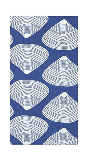 5 x 5-Inches Boston International IHR 3-Ply Paper Cocktail Napkins Spring Melody Light Blue 