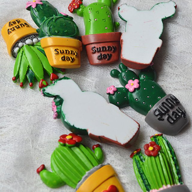BESTYASH 8Ud Plantas Suculentas De Resina Cactus Para Manualidades Accesorios DIY Coloridos Detallados