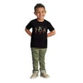 thumbnail image 3 of Cool Skeletons Skateboarding Tricks Toddler Boy Girl T Shirt Infant Toddler Brisco Brands 3T, 3 of 5
