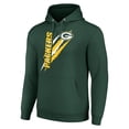 thumbnail image 2 of Unisex Starter Green Green Bay Packers Color Scratch Fleece Pullover Hoodie, 2 of 3