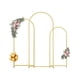 thumbnail image 1 of VEVOR - Juego de 3 soportes de fondo con arco de metal y conexión para estuche para bodas, 1 of 9