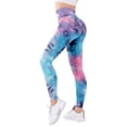 thumbnail image 2 of ZRBYWB Yoga Pants For Women Ladies Print Workout Pants Tummy Control Workout Leggings High Waist Yoga Pants Comfortable, 2 of 5