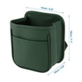 thumbnail image 4 of Bote de basura para automóvil Unique Bargains, portátil y colgante, 1 Pcs Verde, 4 of 6