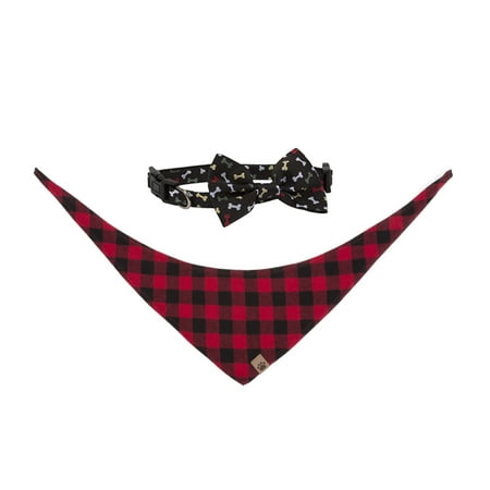 Vibrant Life Vl Red Collar Bandana Set S