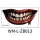 thumbnail image 1 of Xihbxyly Pegatinas de Boca de Payaso de Halloween, Maquillaje de Broma Realista, Tatuajes Temporales Extraíbles, Fácil Aplicación, Artículos para Cosplay y Fiestas, Diseño Duradero, Tamaño 13 X 7 Cm, 1 of 3