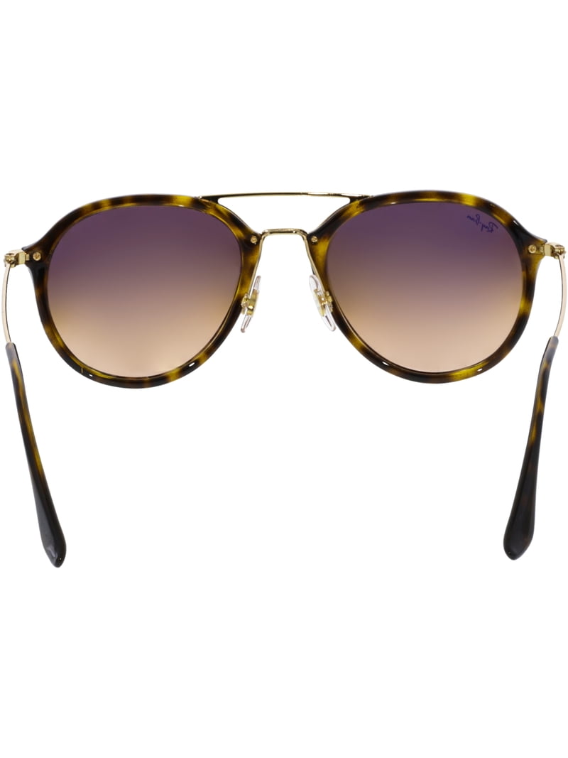 Ray-Ban RB4253-710/A5-53 Brown Aviator Sunglasses - Walmart.com