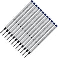 thumbnail image 3 of Lanier Combo Pack - 12 Pack - Monteverde Rollerball M22 Paste Ink Refill Compatible with most Montblanc Style Rollerball Pens - Blue (Fine Tip 0.6mm), 3 of 3