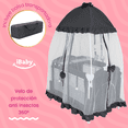 thumbnail image 4 of Cuna Corral Colecho Mecedora Titi + Plus iBaby con Velo Alto Dosel Cambiador y Móvil Musical negro, 4 of 10