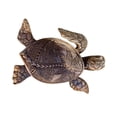 thumbnail image 2 of ZAXARRA Jardin Sculpture Tortue de Mer en Forme de Résine Statue Artware Extérieur, 2 of 6