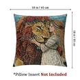 thumbnail image 4 of Acheng The Moon Sun Flannel Throw Pillow Case,Daughter Sister Astrology Lovers Gifts, Mom, Gifts,Cushion Cover for Sofa Couch Bed Girl Room College Dorm,Set of 2 White(Two Size Print) 18x18in, 4 of 7