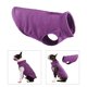 thumbnail image 5 of Chaleco de lana Ropa para perros, Abrigo cálido Sin mangas Suéter suave, Ropa para cachorros, Anillo para tirar de la chaqueta, para perros pequeños , Violeta, SG Yinane Chaleco de cachorro, 5 of 7