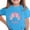 Blue#cute graphic tees, variant on Kids Mother's Day T-Shirt Toddler Boys Girls Cute Heart Graphic Tee Shirts Letter Print Short Sleeve Tops Red 3-4Years