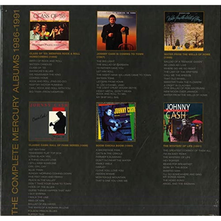 Johnny Cash - The Complete Mercury Albums (1986-1991) - Music