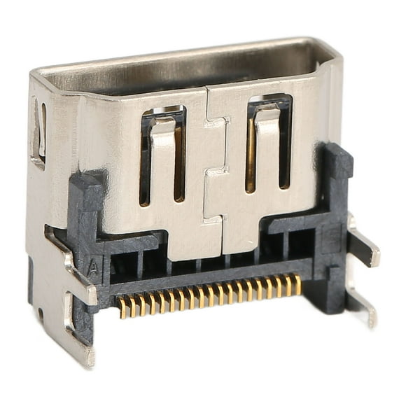 Console HD Multimedia Interface Port, Compact Game Console Video Port Jack Replacement ProfessionaI Installation Reliable Precise Size For Repairing